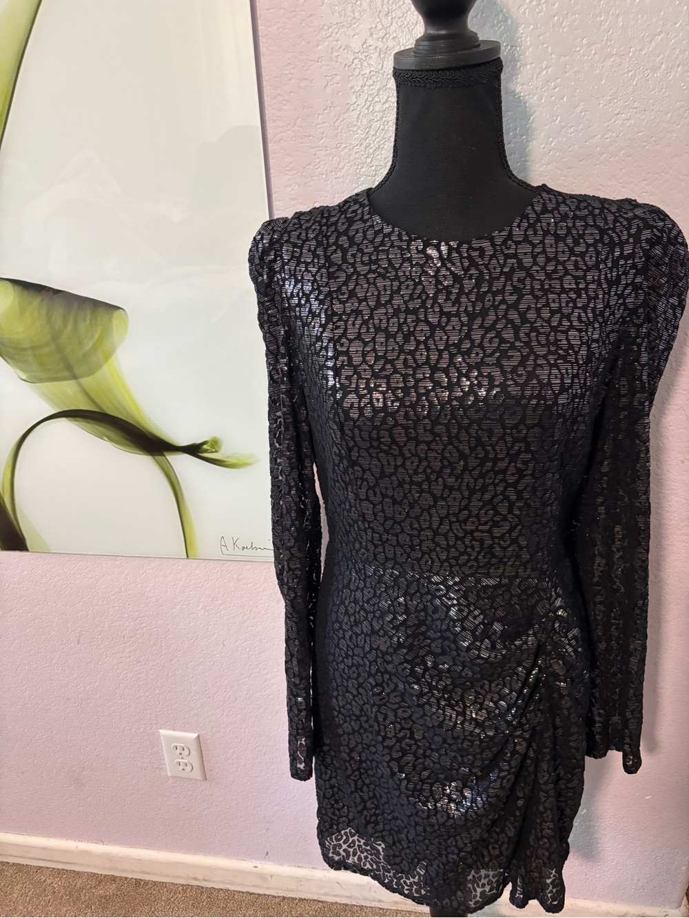 Black dress size large